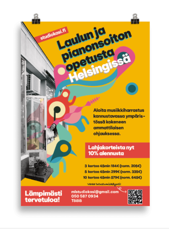 Poster Design for studiokasi